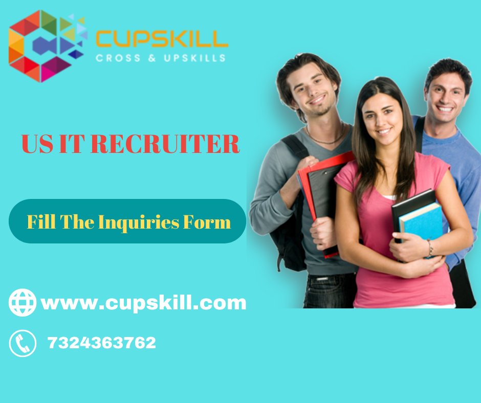 CupSkill1's tweet image. Looking for US IT Recruiter
Kindly fill out the Inquires form 
I am currently looking for a new opportunity in US IT recruitment. I have experience in US Recruitment, worked with direct clients and implementation partners. 
cupskill.com
#javaTrainingUSA