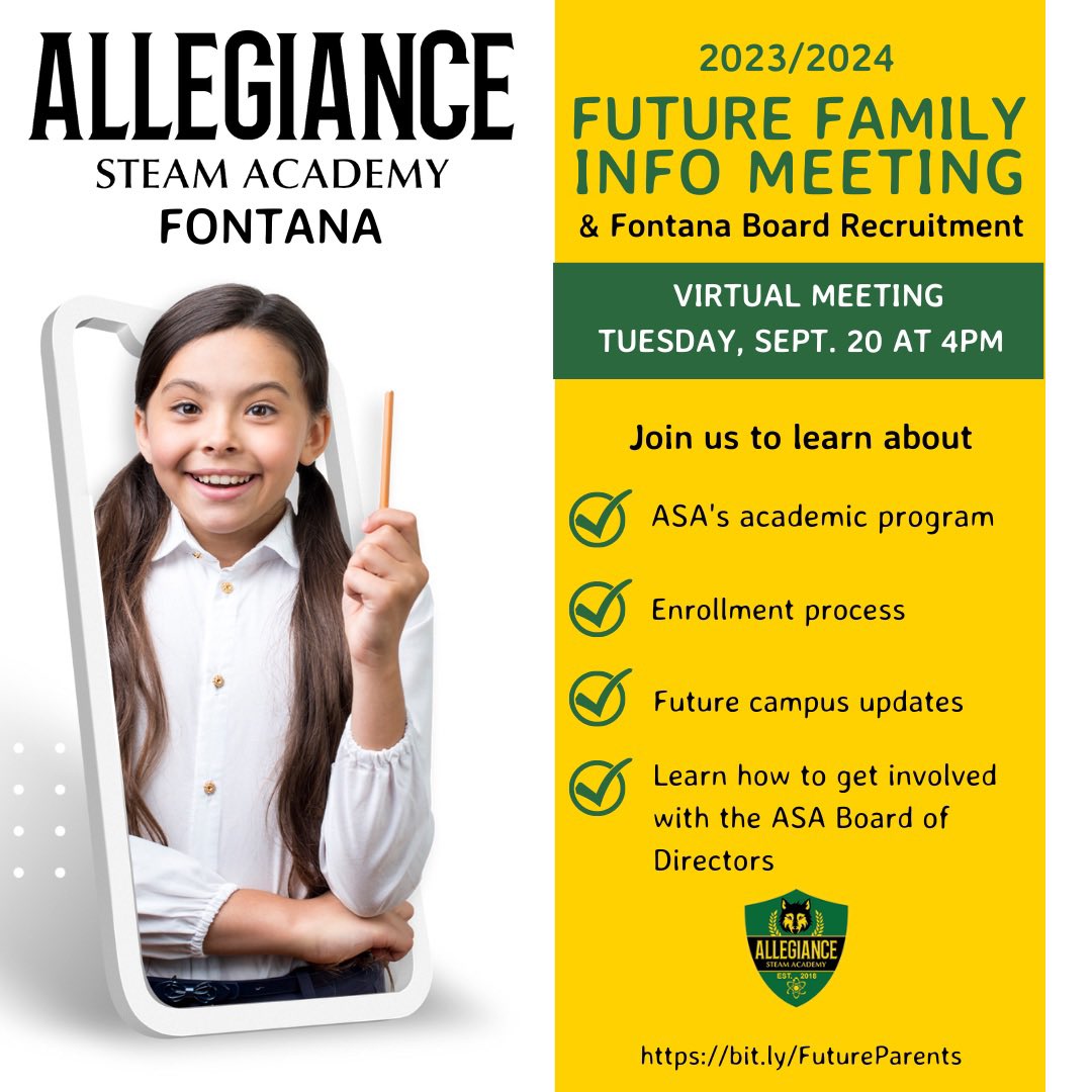 Allegiance STEAM Academy Fontana tweet media