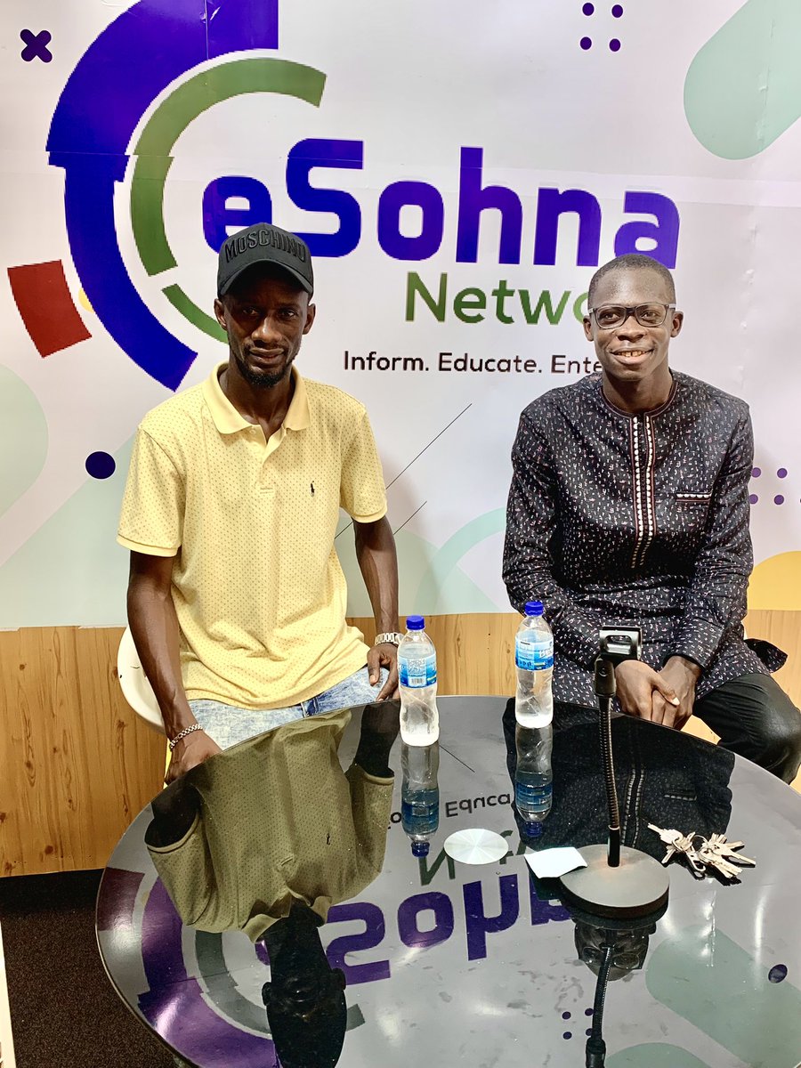 This afternoon, I had a very fruitful chat with former Scorpions midfielder EBRIMA SOHNA <a href="/ebrimasohna/">ebrima sohna</a> . The discussion was centered on our game with more emphasis on bettering it. 
Used to dream of such ❤️🙏