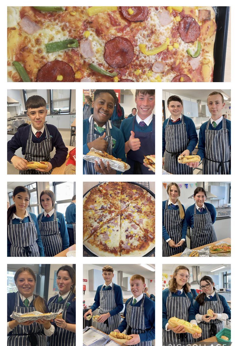Kitchens are back in action in <a href="/lusk_cc/">LuskCC</a> TYs have been busy with granola, brownies and pizzas while 3rd and HCT students have been mastering Breakfast and lunch recipes. Tasty start to the year 🥳