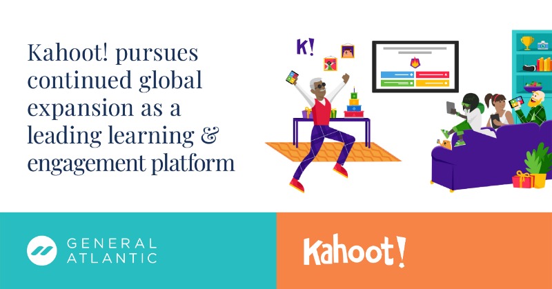 generalatlantic's tweet photo. @Kahoot is focused on improving lifelong learning with its unique portfolio of brands that sits at the intersection of digital learning and audience engagement. GA is proud to partner with Kahoot! as they strive to engage more users across their work, home, and school markets.