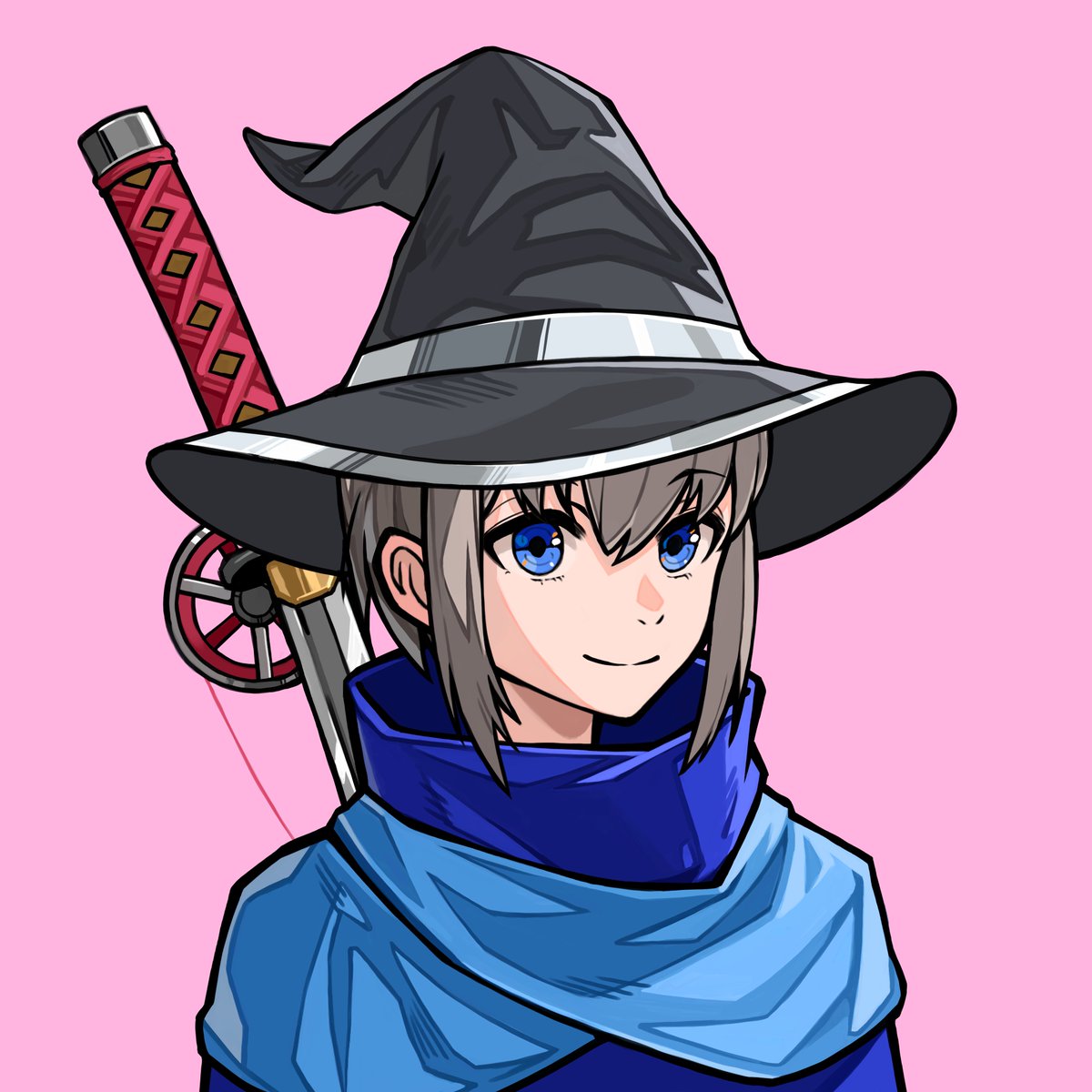 Squirrelingtonn's tweet photo. Excited to reveal a @catch_king PFP sneak peak 👀👀
An old vs. new side by side comparison:

One of my favorite explorers repping the black wizard hat (t) and red tiger katana rod 🎣 (1 of 43 available)

How good is this art?! Can't wait to see the rest of my explorers 🥰 🎣👑 https://t.co/D2hjtzWGWW