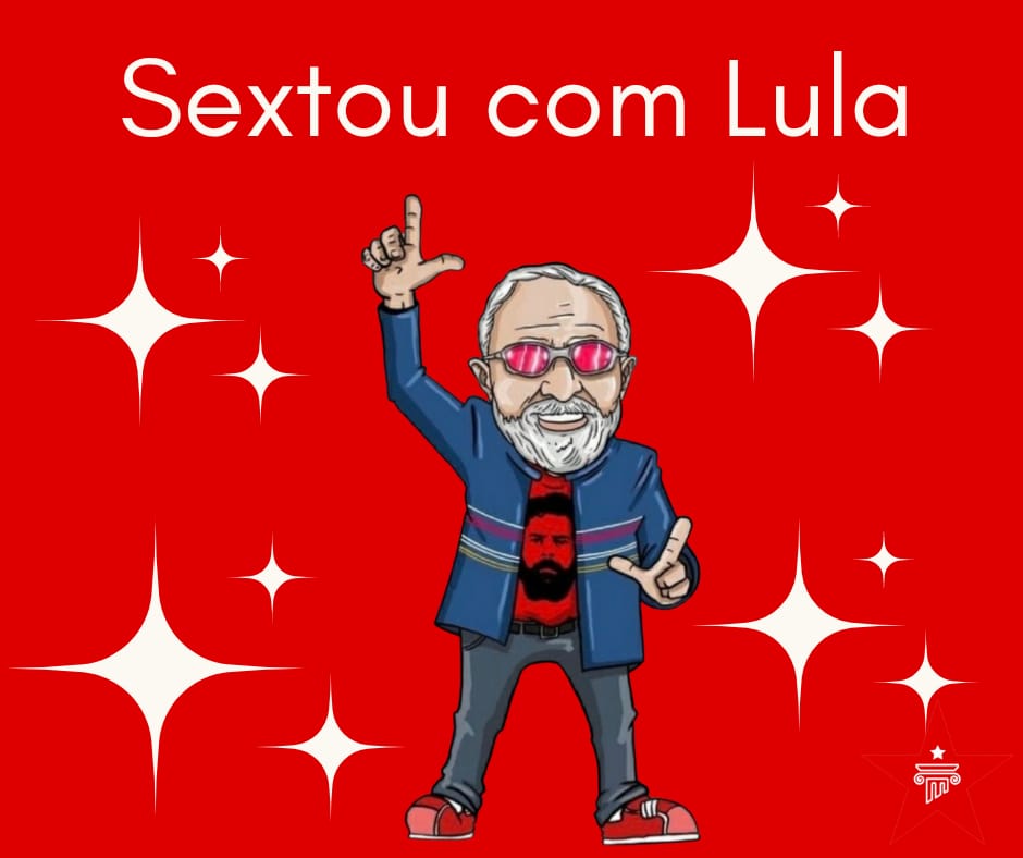 Sextou!! Vamos buscar cada voto e eleger @LulaOficial no primeiros turno!!
Bora gente!
#LulaPresidente13 
@PTDemocracia