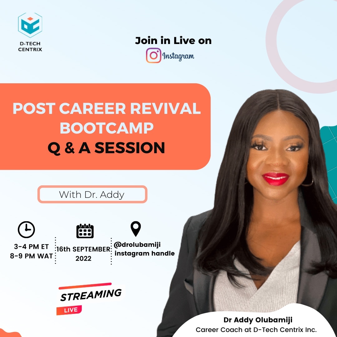 DrOlubamiji's tweet photo. Please be my Guest this evening. I will be coming live on instagram @drolubamiji . Please get your questions ready and don't forget to invite someone to watch with you.
See you soon
#draddy #live #iglive #relocation #studyabroad #livesession #careertalk #careercoach https://t.co/jkauRtP3lW