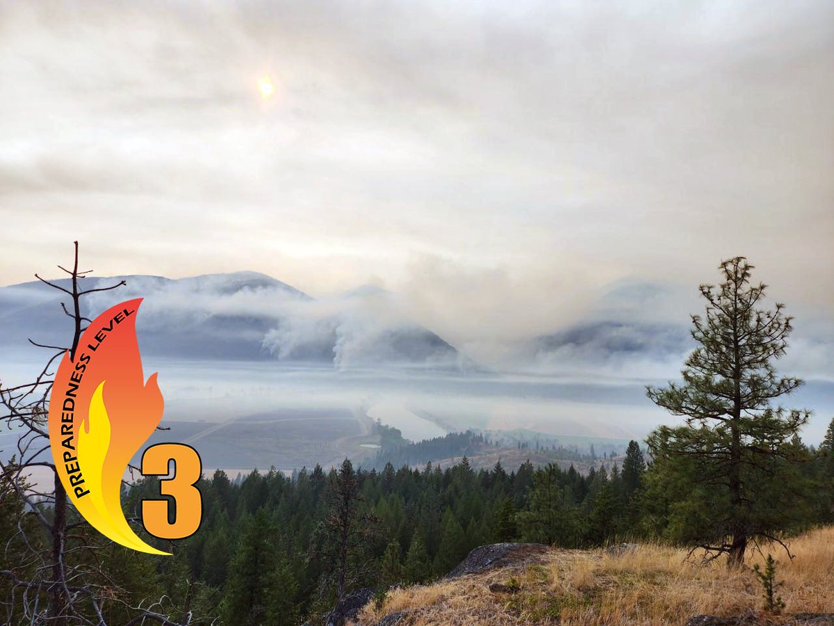 NIFC_Fire's tweet photo. #NationalFireNews: With significant fire activity decreasing in multiple geographic areas &amp; an increase in the availability of many resources, the National #PreparednessLevel decreased to PL 3 effective today, Sept. 16. 📸 #KootenaiRiverComplex, @ID_PanhandleNFs. #FireYear2022 https://t.co/7nhLpFVYUr