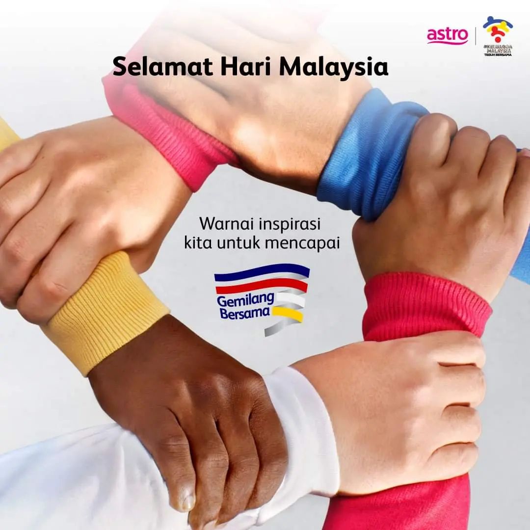 Let's fly our colours together as we celebrate this Malaysia Day! 💪🏻🇲🇾❤️
#GemilangBersamaAstro