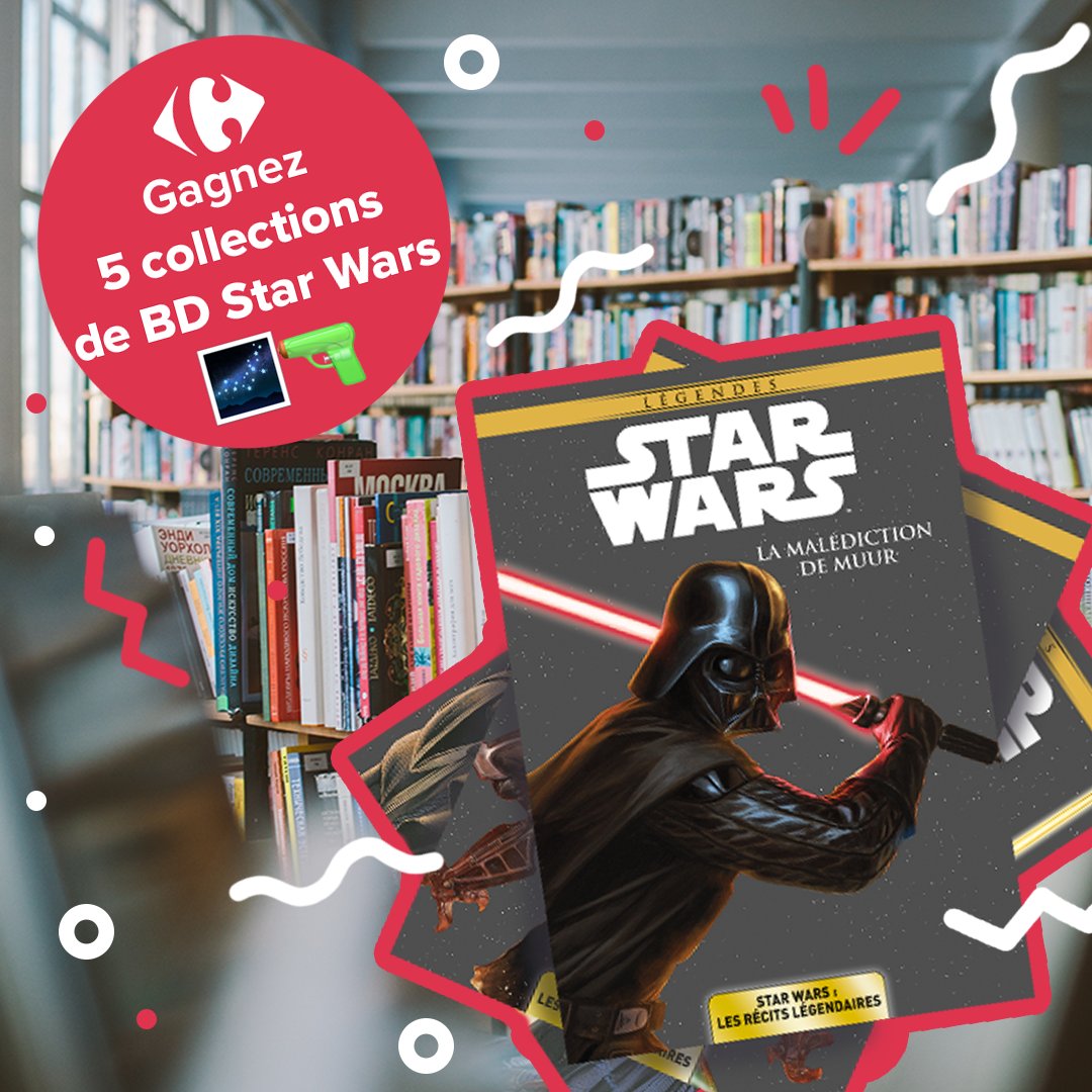 CarrefourFrance's tweet photo. [JEU CONCOURS] À tous les apprentis Jedi 👉 on vous fait gagner la collection des 6 tomes #StarWars Légendes 💫

Pour participer ➡️ RT &amp; follow 🤞 Que la force soit avec vous 🙌

Les gagnant(e)s seront tiré(e)s au sort le 23/09 🍀 https://t.co/RfzZ9VLn8P