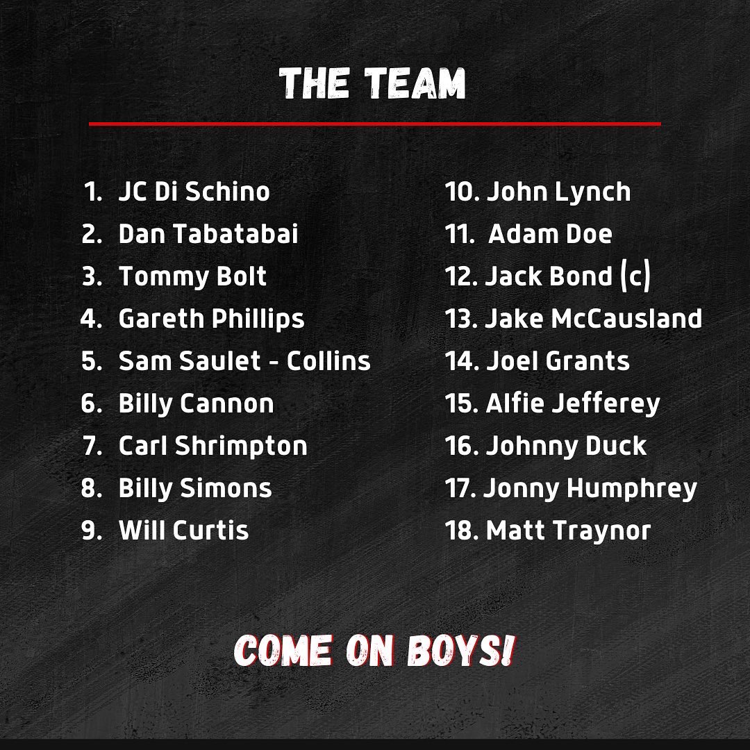 🚨 Our first season fixture is upon us! 🚨

Tomorrow we play the Old Glynonians at the Glyn Sports Pavilion - come on boys!

📍 Glyn Sports Pavilion, Reigate Road, KT17 3DT