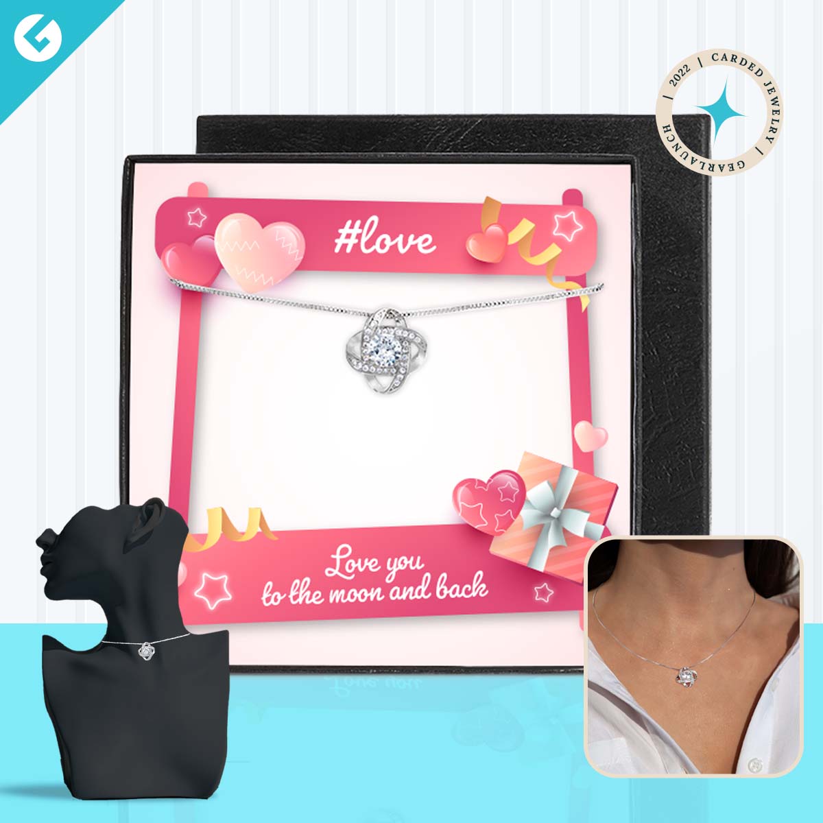 GearLaunch's tweet photo. Crafted in sterling silver, the Love Knot Necklace is a thoughtful symbol of your love for someone special ππ This jewelry comes with a custom card that can be personalized to make it extra special β¨π
#printondemand #GearLaunch #jewelry #newproducts #makemoneyonline https://t.co/Szu8f5Sg03