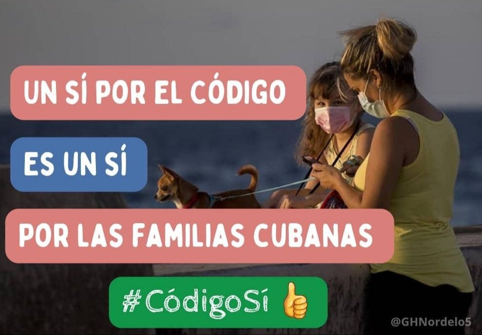 ¡Sí por las familias cubanas! #62SiendoPueblo #Cuba #CódigoSí #CDRCuba #SomosDelBarrio