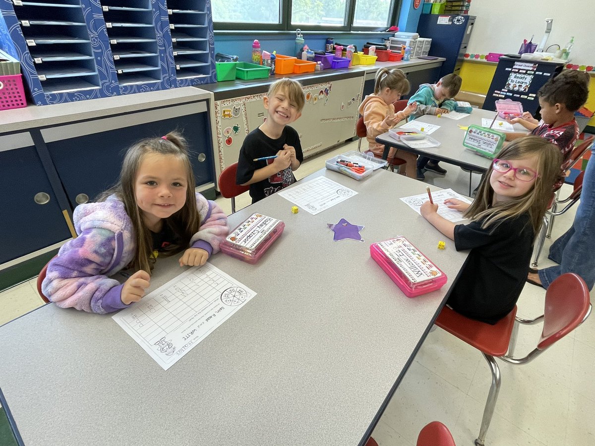 Little Warriors hard at work on their letters! ❤️🖤