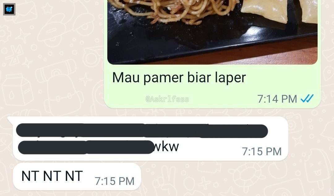 Askrlfess on Twitter: "[Askrl] guyss, NT NT NT artinya apaan ya? https