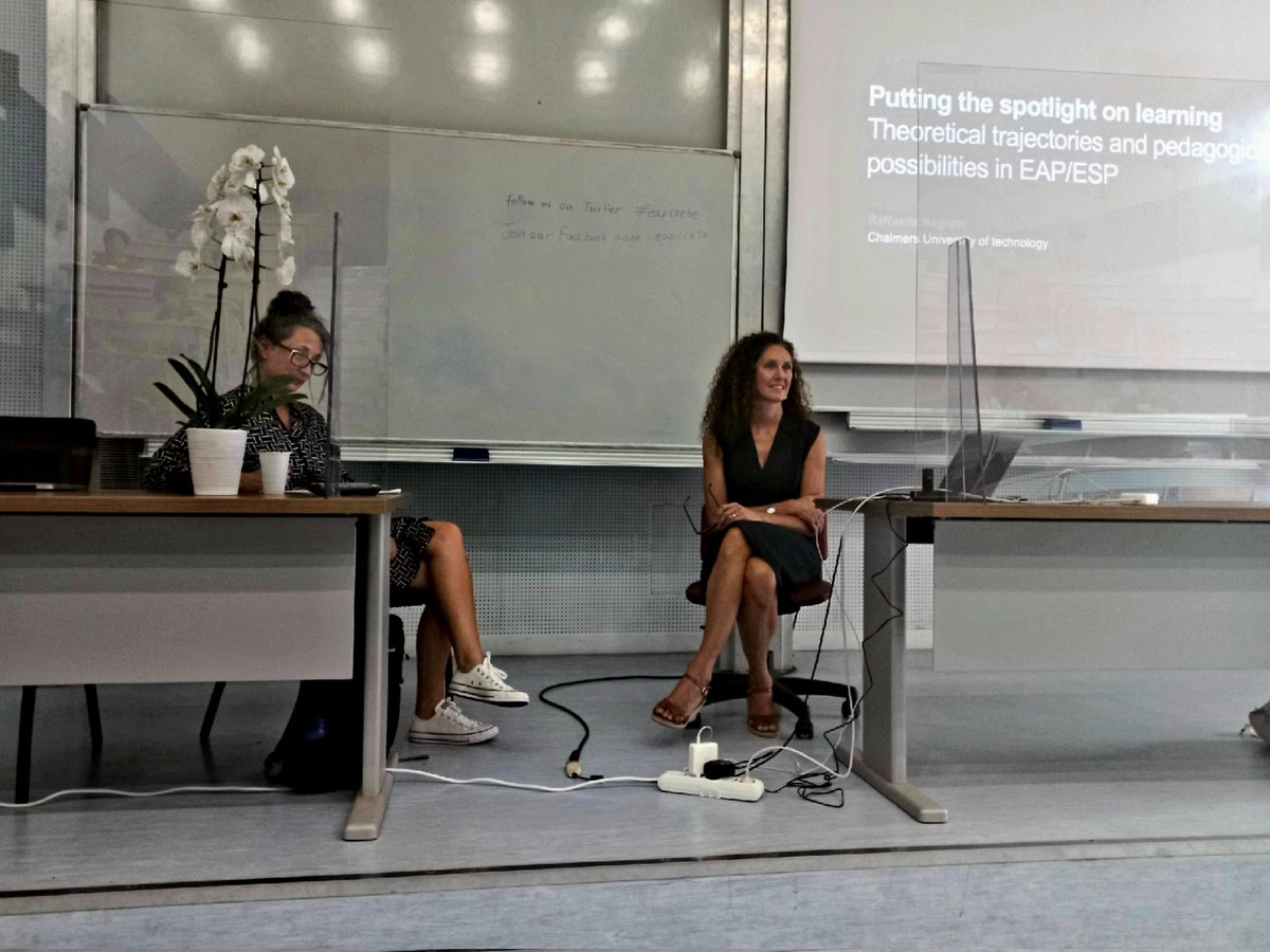 mlodydepresant's tweet photo. #eapcrete The conference has just started! Dr Rafaella Negretti talks about using EAP and ESP in teaching https://t.co/DysPIefLvo