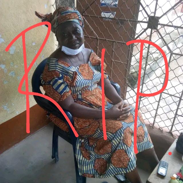 Abdulra07145950's tweet photo. Allahuakbarr Inna illahe wa Inna illahe raguhoon😭😭😭 May your soul rest in peace Mamy #Bakhita
#JosephineBakhita
#Lunsar
#ContehFamily https://t.co/MFhpLnwhOv