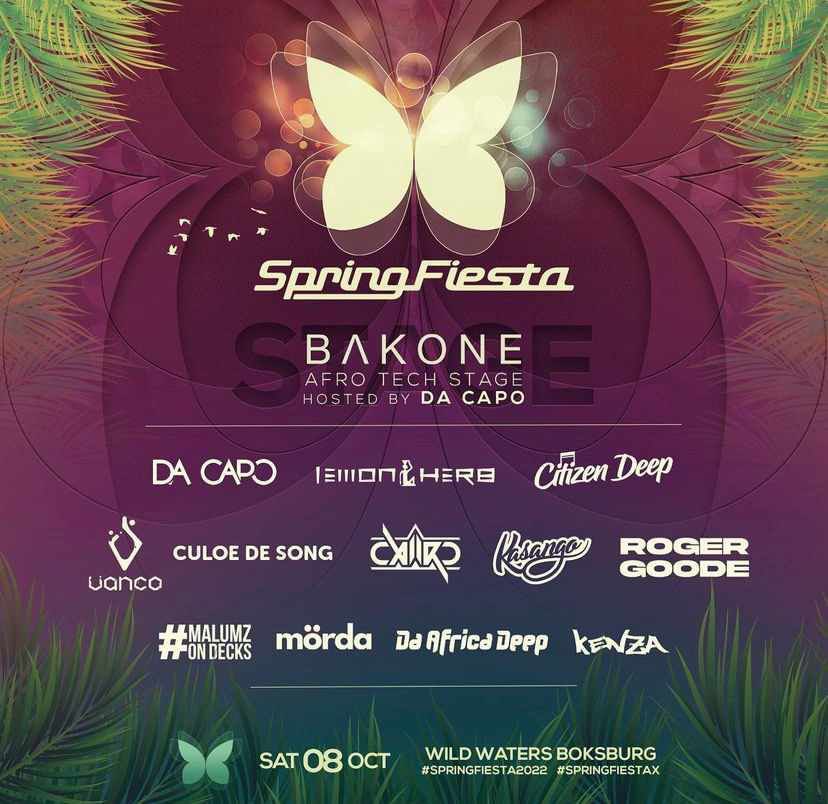 TshegoLedwaba_'s tweet image. The fun thing about Spring Fieta is that there will be multiple stages where different artists will be performing be performing. You don’t want to miss this, so unique🔥😍😍 let’s purchase those tickets besties. Which stage will you be at?
#SpringFiesta2022 
#SpringFiestaX