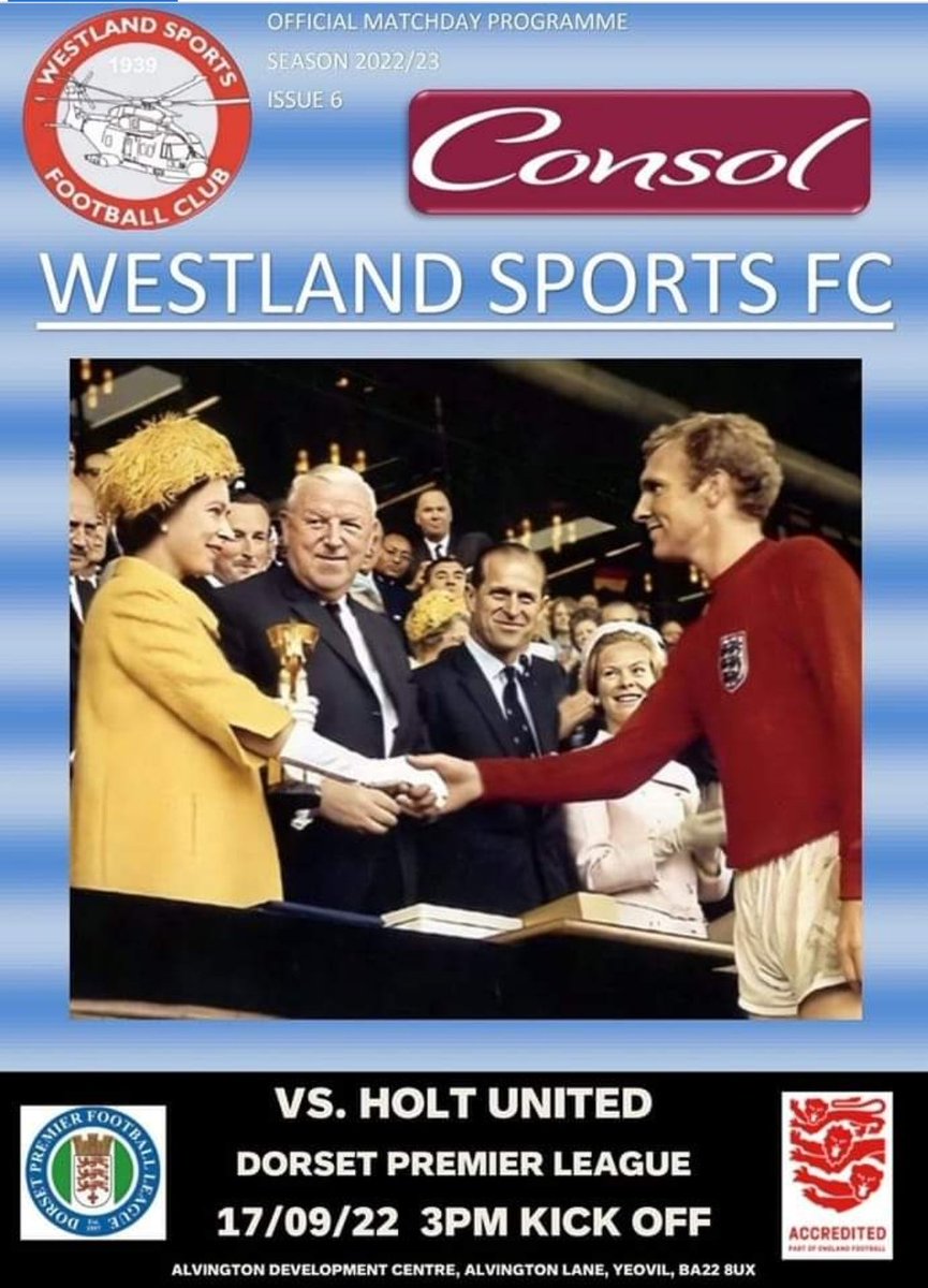 Surely one of (if not 'the') best programme covers of the weekend. That needs to go on the wall tbh <a href="/Westland_Sports/">Westland Sports FC</a> <a href="/nonleagueprogr1/">Non league gossip</a>