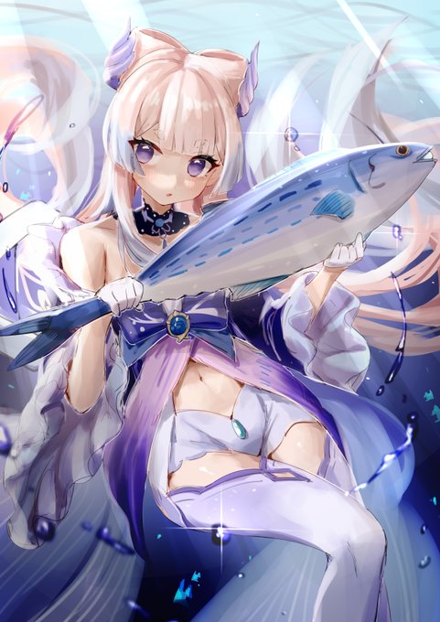 我小心海也绝非鳝类....
#原神 #GenshinImpact 