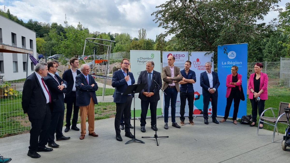 Inauguration de l'IME #Mutualiste Transverse <a href="/AesioSante/">AÉSIO Santé</a>. <a href="/HauryPascal/">haury pascal</a> a rappelé l'importance de ce projet pour tenir les engagements pris auprès des familles et offrir aux enfants de l'IME et leurs familles une structure adaptée