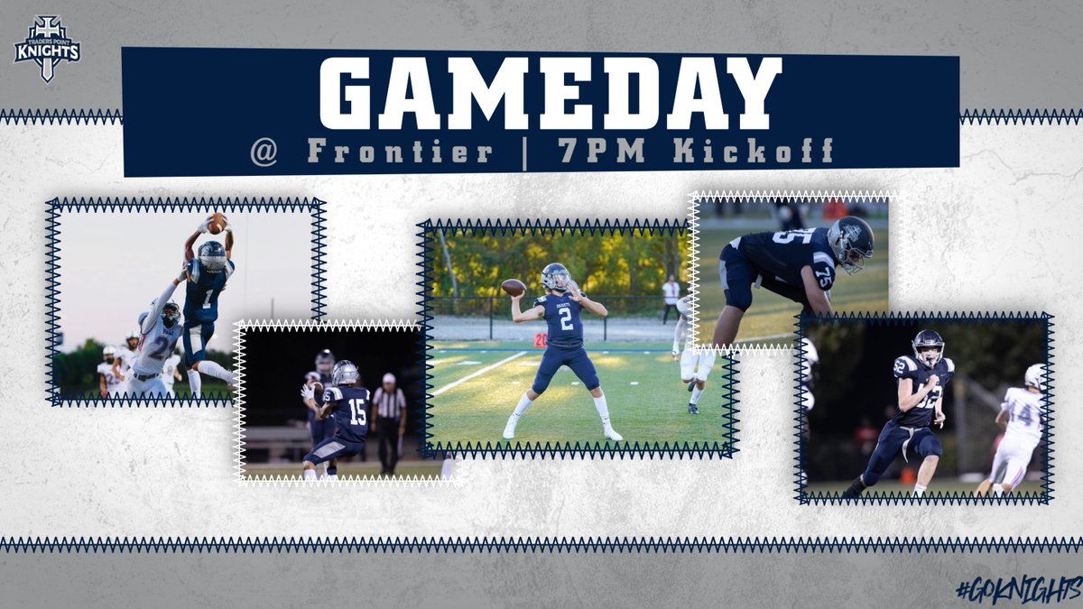 TPCSKnights's tweet photo. 🚨GAMEDAY!🚨
🏈 > Varsity Football
🆚 > Frontier
⏰ > 7:00pm EST
📍 > Frontier High School - 1 Falcon Dr., Chalmers, IN 47929 https://t.co/VvpvvNkeAb