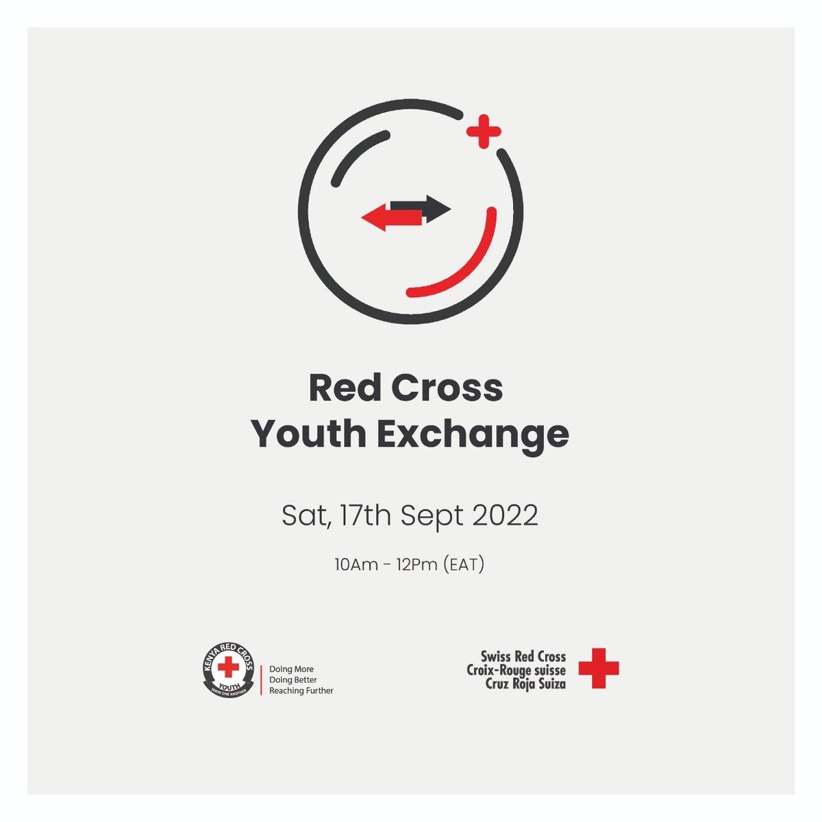 RedCrossYouthKE's tweet photo. We are excited about the virtual youth exchange between @KenyaRedCross and #SwissRedCross - Zurich tomorrow! https://t.co/3V2yDmDnb8