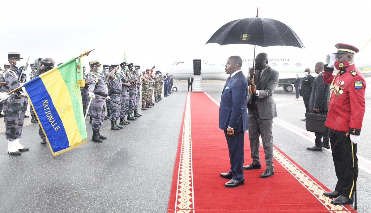 Départ pour Londres du <a href="/PresidentABO/">Ali Bongo Ondimba</a>, où il va prendre part aux obsèques de Sa Majesté la Reine Elisabeth ll.