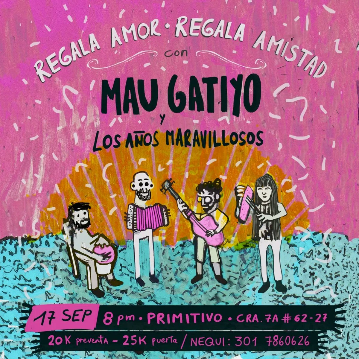 maugatiyo's tweet photo. Mañana! Regalen amor dedicando un vallenato. https://t.co/1KVSRPYSsd