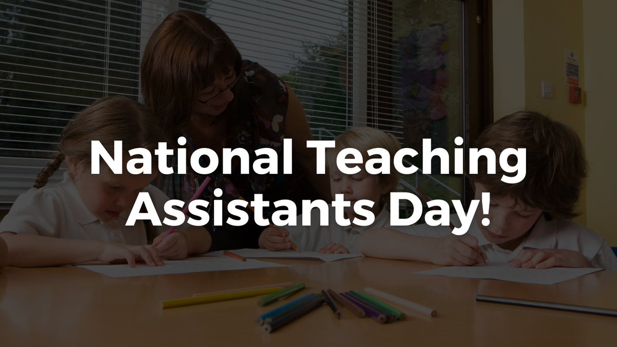 Our Teaching Assistants give so much to make our school the amazing place it is to learn and flourish. It’s National Teaching Assistants’ Day today, comment below to show your appreciation!