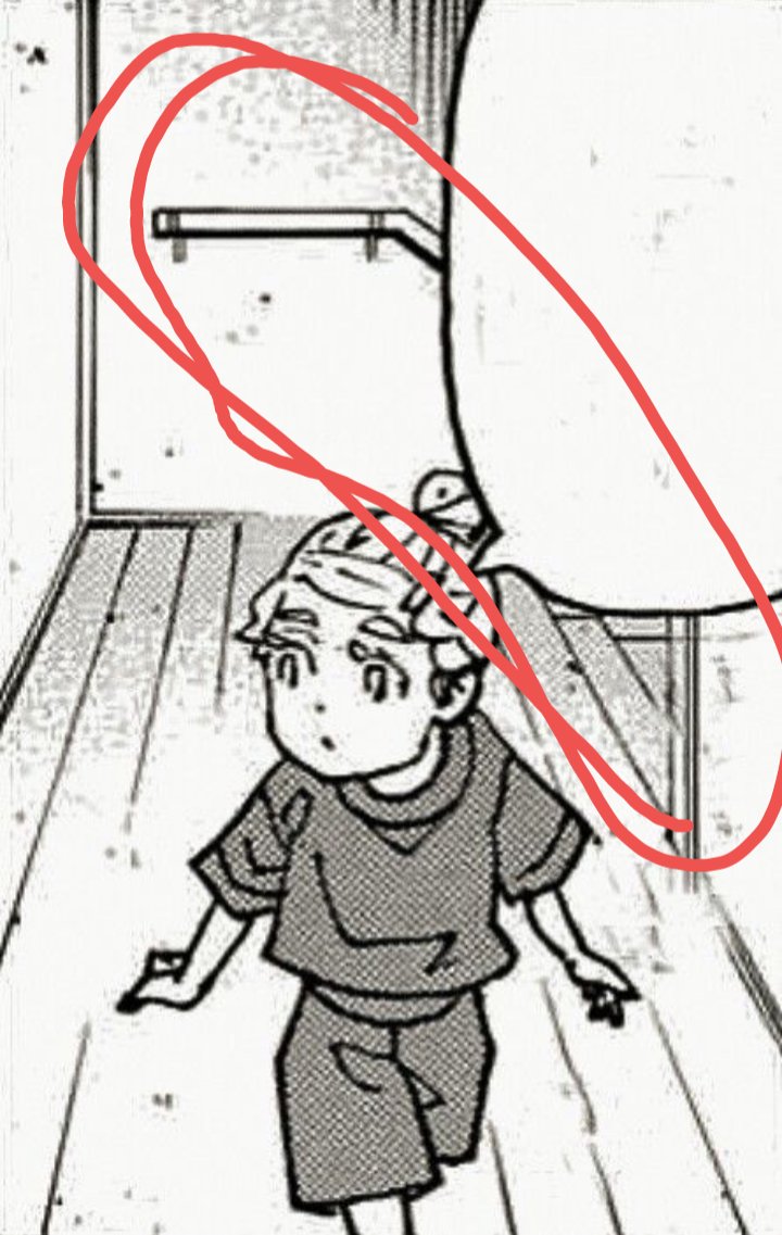 Hisustoria's tweet photo. Are these the stairs Mikey fell down from in timeline zero? #tr269 https://t.co/whQQR3p56T