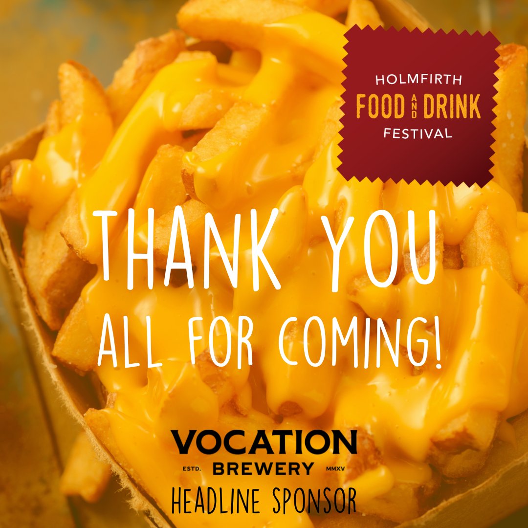 THANK YOU to all you amazing vendors and foodies that attended Holmfirth Food &amp; Drink Festival 2022 by <a href="/vocationbrewery/">Vocation Brewery</a> this weekend ❤️

We hope you enjoyed celebrating the very best of local food &amp; drink, and we hope to see you all again next year 👋 #HolmfirthFood