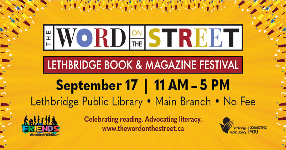 LethLib's tweet photo. Check out our 2022 schedule for The Word on the Street—September 17 at our Main Branch! For session times visit: https://t.co/a9aP855bZV #WOTSyql https://t.co/v6p0T3tfXd