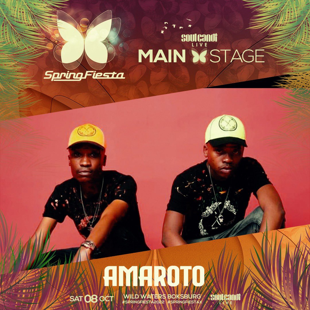 TshegoLedwaba_'s tweet image. Spring Fiesta is going to be a movie hey. All my faves performing on the main stage? Did I mention that there will be multiple stages? I cannot wait, get your tickets besties #SpringFiesta2022 
#SpringFiestaX