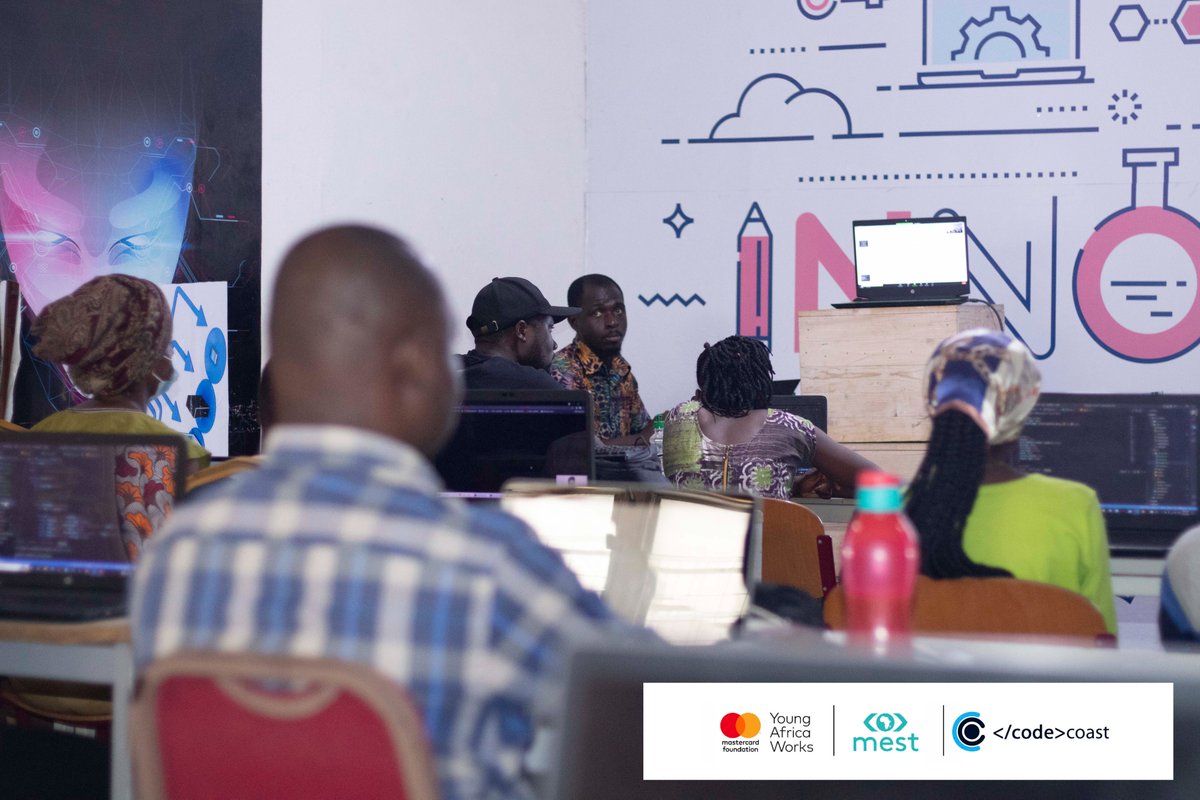 coast_code's tweet photo. Today, trainees went through soft skills session about public speaking and pitching. They were also made to present assignment demos of the project they have built.
#preMEST
#mestafrica
#MastercardFoundation
#YoungAfricaWorks https://t.co/GUAcQgkzEf
