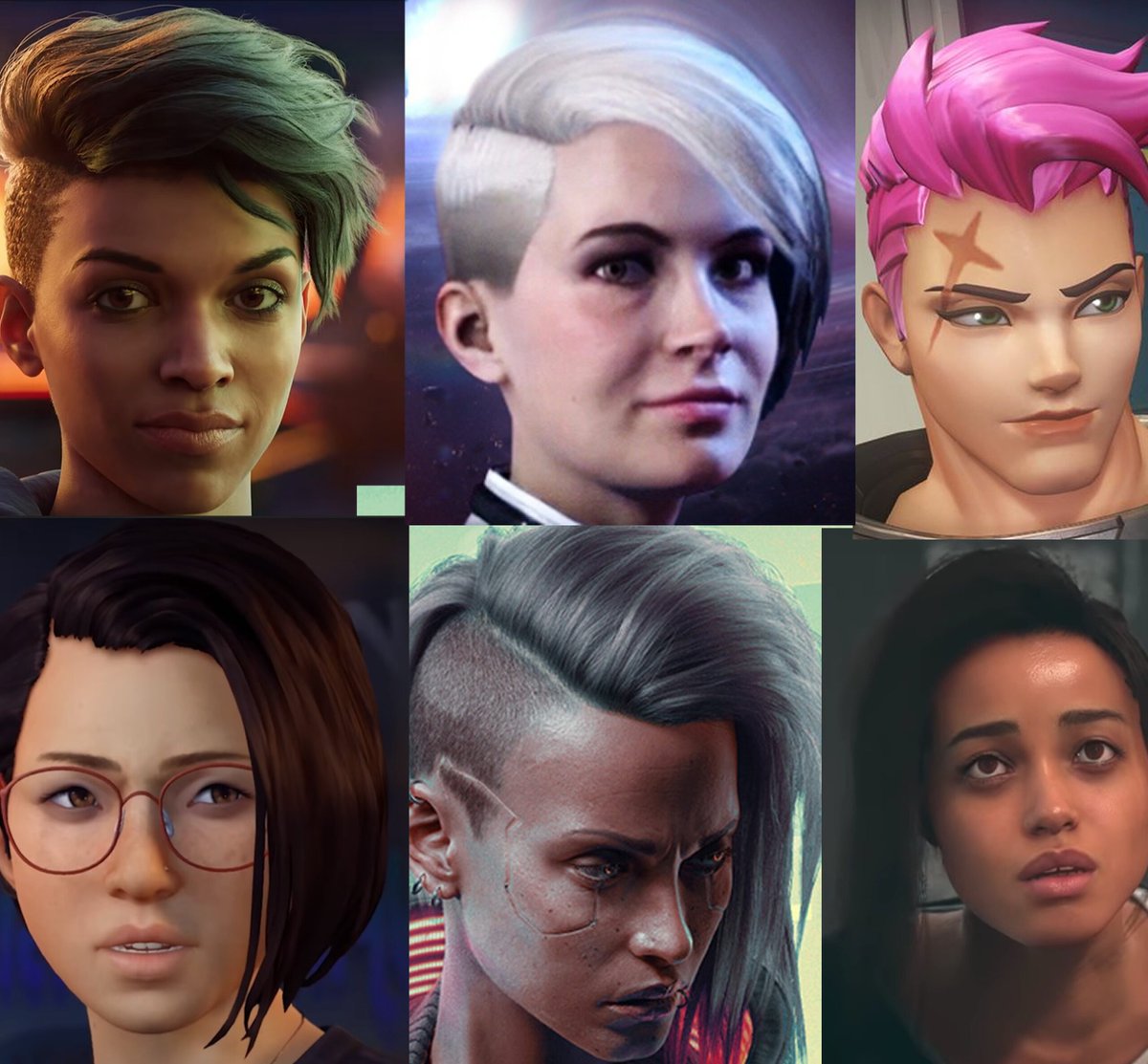 ポリコレのせいで米国のゲームの主人公たちがみんな似たような髪型になったぞ 画像付き 間違いを指摘されて開き直る Togetter