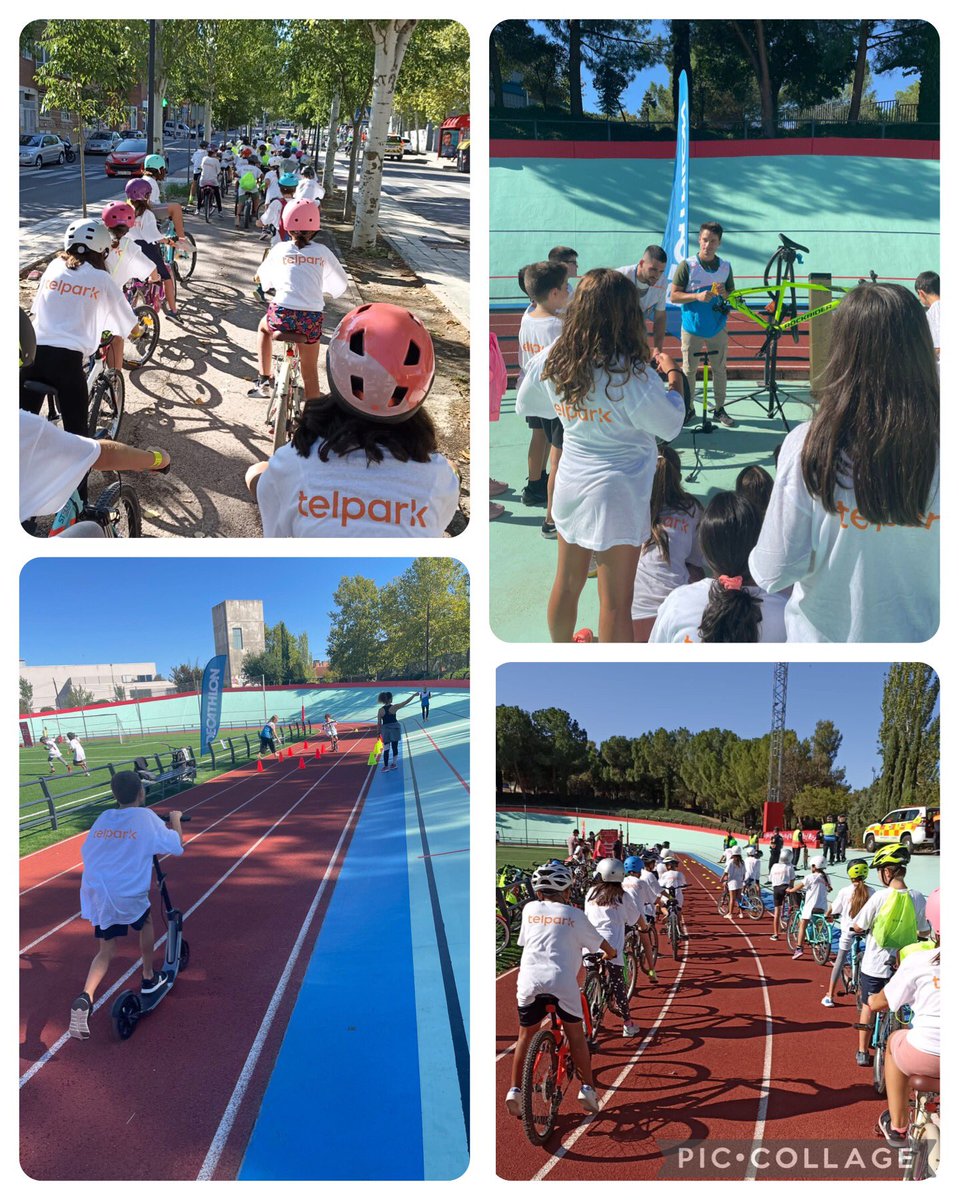 Celebramos con los alumn@s de quinto la Semana Europea de la Movilidad. Han disfrutado de un paseo en bici por la ciudad acompañados por la Policía Local y de los talleres organizados en el Velódromo. Han vuelto encantados !!! Gracias <a href="/agarciacarom/">Andrés García-Caro</a> #Sportiness #SomosTempranales