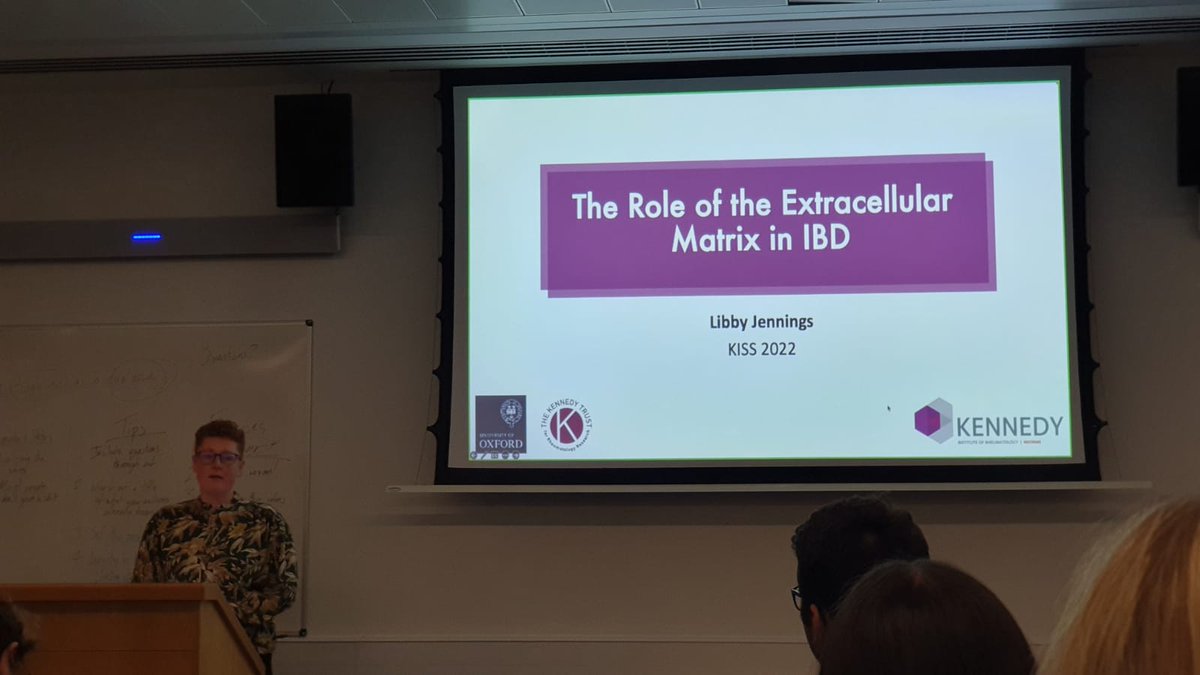 LabMidwood's tweet image. Midwood DPhil students were in action at the @KirOxford
 Student Symposium this week!
@jbrcad @Lib_Jennings @mies_linda @ZofiaVaryova presenting their research projects and enjoying two days hearing about the exciting research taking place in the Institute