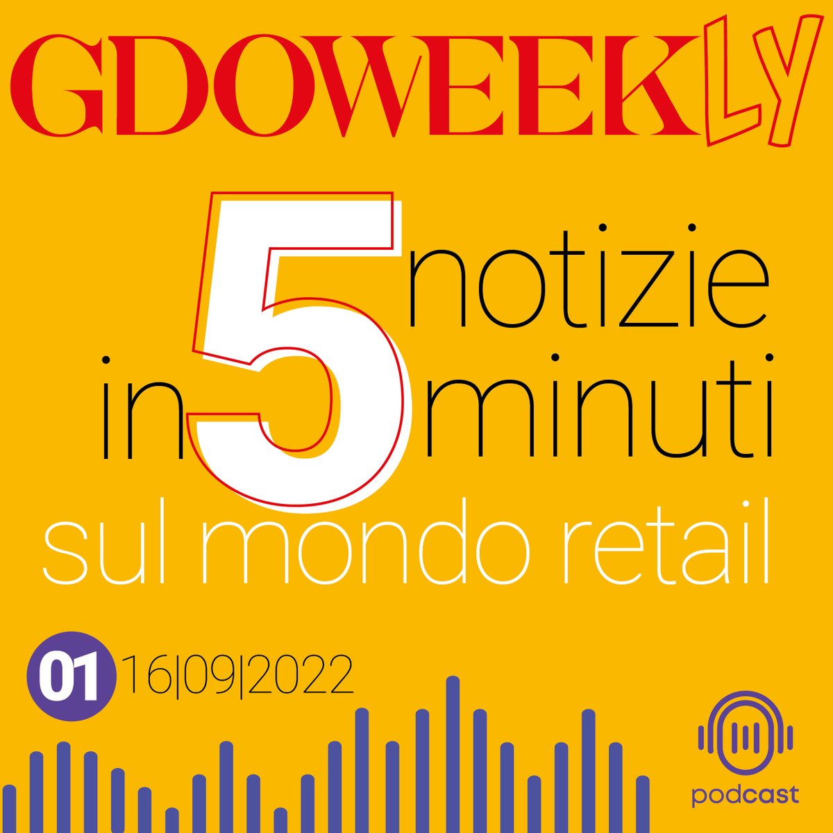 Gdoweek's tweet photo. 🔥​ Ascolta il nostro nuovo #podcast ​🔥​
https://t.co/NRk8c2Ty1u
 🎙️​ Oggi parte #Gdoweekly il #podcast di Gdoweek: ogni venerdì, 5 notizie sul #retail in 5 minuti!
Nella prima puntata parliamo di:
​➡️​ @Conad  
​➡️​ @GruppoArenaDeco @GruppoVege 
​➡️​ @Nespresso
…e molto altro! https://t.co/ZbVzf2Y5oq