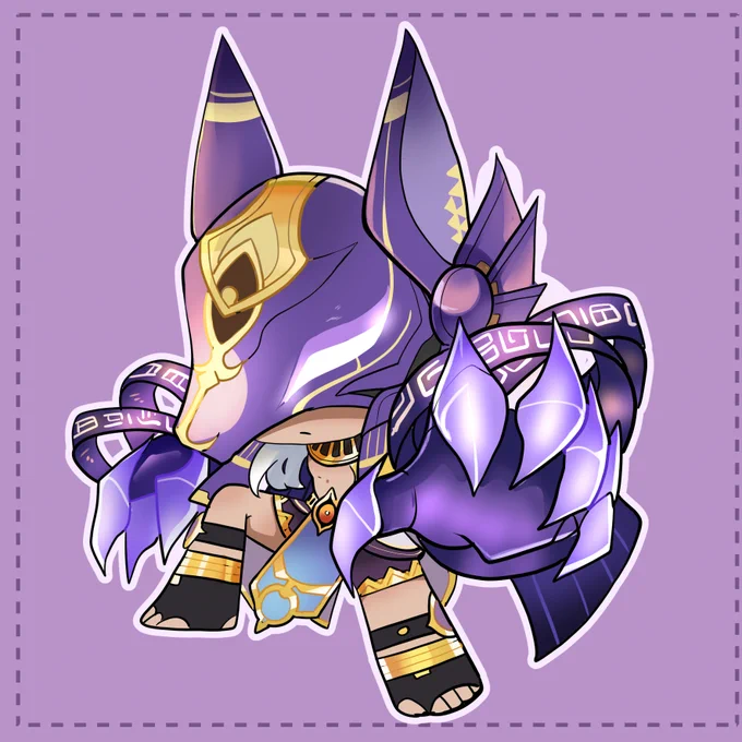 Finally "cursed" ulti Cyno #genshinimpact #原神 #cyno #赛诺 #sumeru 