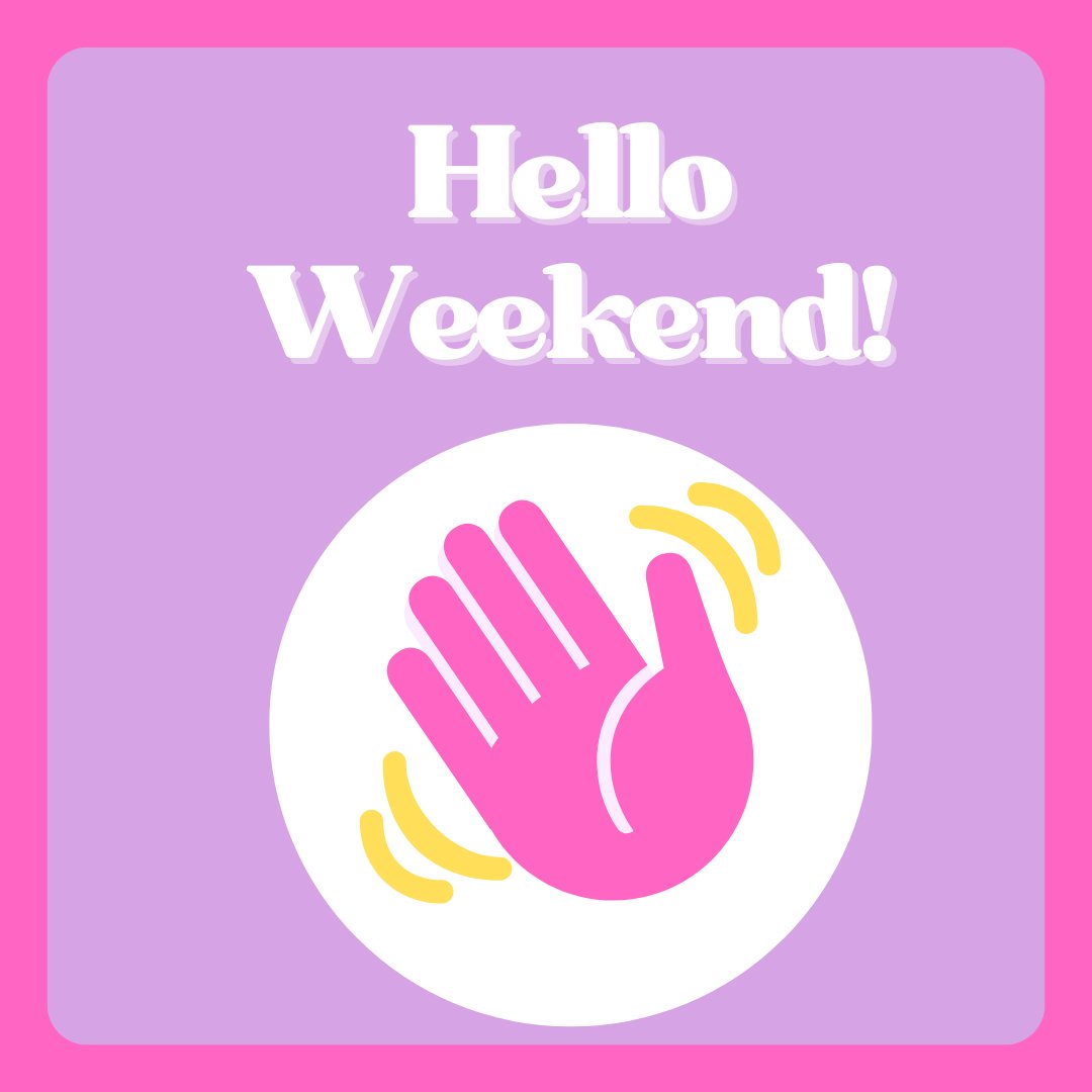 The_pbf's tweet photo. It's about that time!! 👋 Have a great weekend, everyone! #pinkbutterflyfoundation #pbf #nonprofit #nonprofitorganization #nonprofit #childloss #hope #weekend https://t.co/SEbXhryeCh