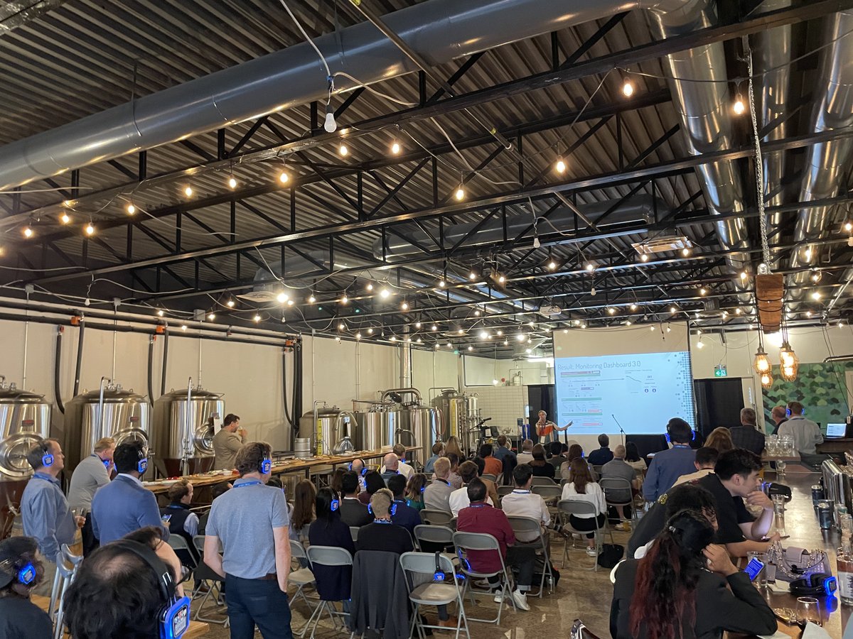 BronsonGroup's tweet photo. Thank you to everyone who came out to Beer & Analytics Toronto this week. Exceptional presentations and great conversations had among all about data management practices. Thank you to @HighParkBrewery for hosting!
See you in Ottawa on October 11th!
#beerandanalytics https://t.co/ZfjRfAm6mh