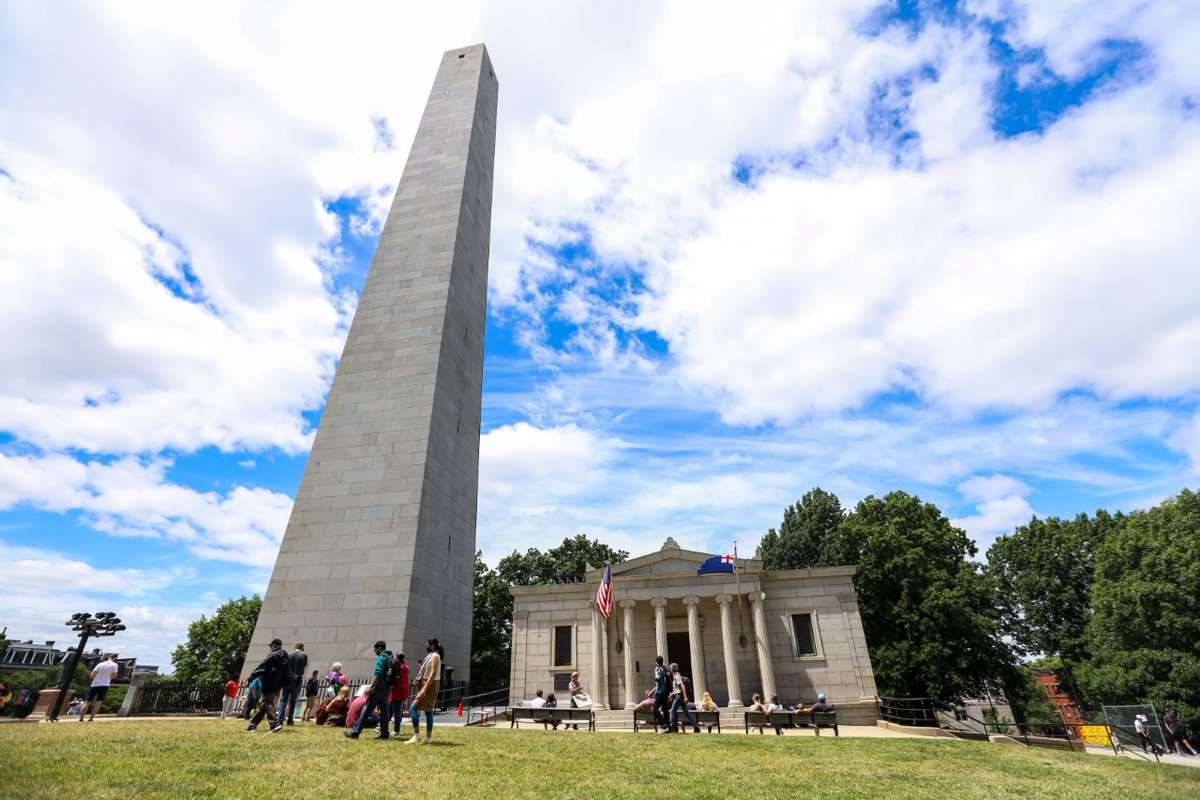 bostonNHP's tweet photo. Boston National Historical park recently released a press release detailing the progress made in restoring and revitalizing the Bunker Hill Monument and grounds. For further information, please follow the below link.

https://t.co/0RG4AMc6ed

#BunkerHill #BunkerHillMonument https://t.co/d5gooM4d3D