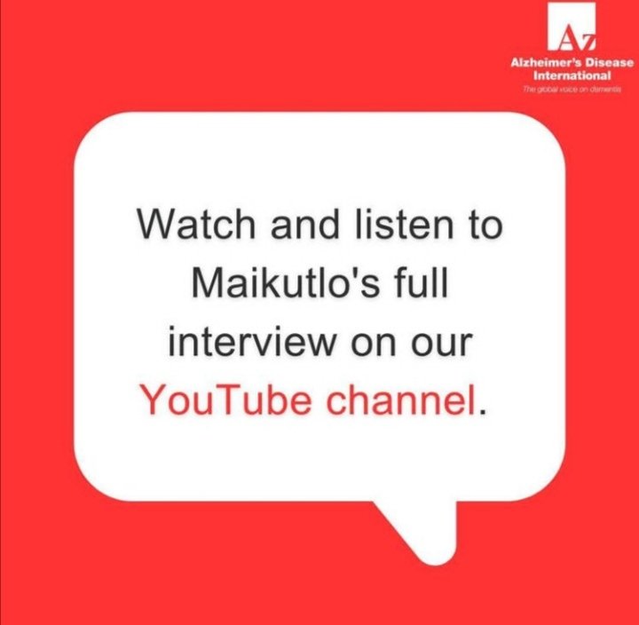 Maikutlo Mabille Alzheimer's Foundation tweet media