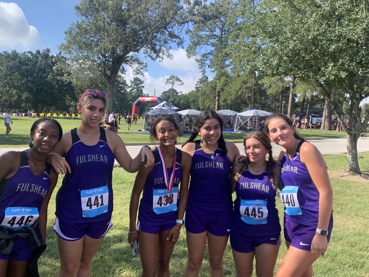 Coach_Kowalski's tweet image. Let’s keep ‘em coming! JV Girls getting their share of hardware! @FulshearXC #WeAreFu1shear