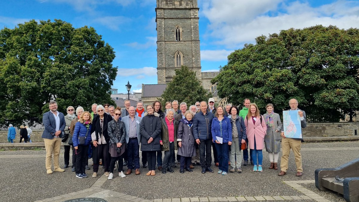 IHTA_RIA's tweet photo. The final field trip of #ICHT2022 was lead by Brian Lacey along the Walls of Derry https://t.co/GrwN7PaAne