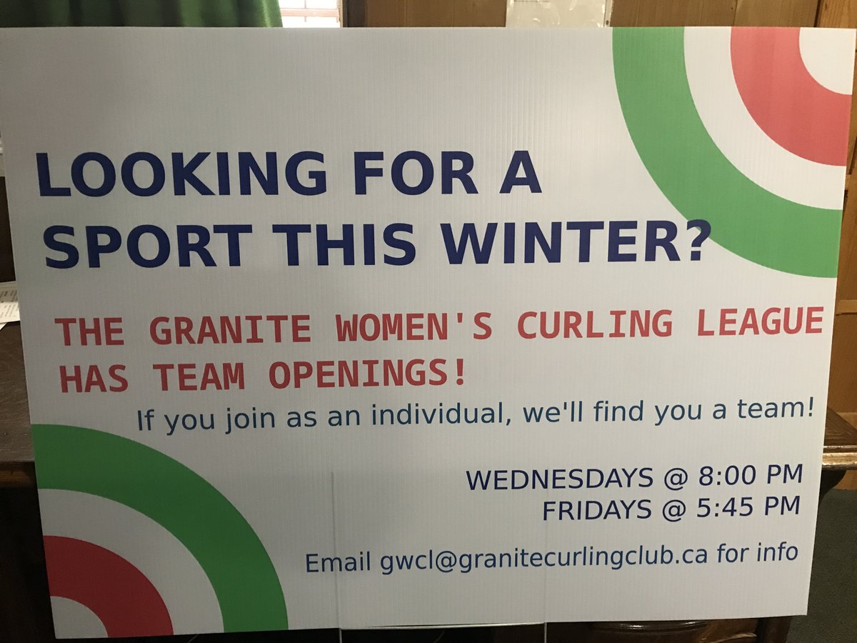 Granite Curling Club (@curlgranitewpg) on Twitter photo 