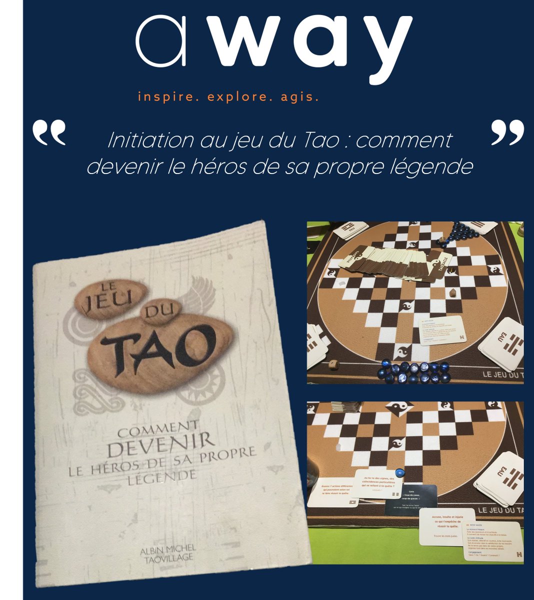 XavierP_31's tweet photo. Connaissez vous le jeu du TAO ?

Ce grand jeu d’introspection vous fera traverser 4 mondes et vous fera surtout prendre conscience que, pour accomplir une quête personnelle, rien ne vaut de commencer par écouter et aider les quêtes des autres…

Envie de jouer ? https://t.co/MZcIt0orgs