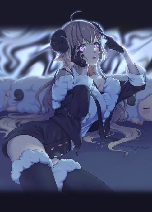 わためちゃんカバー曲MV衣装ver#つのまきあーと #ホロライブ 