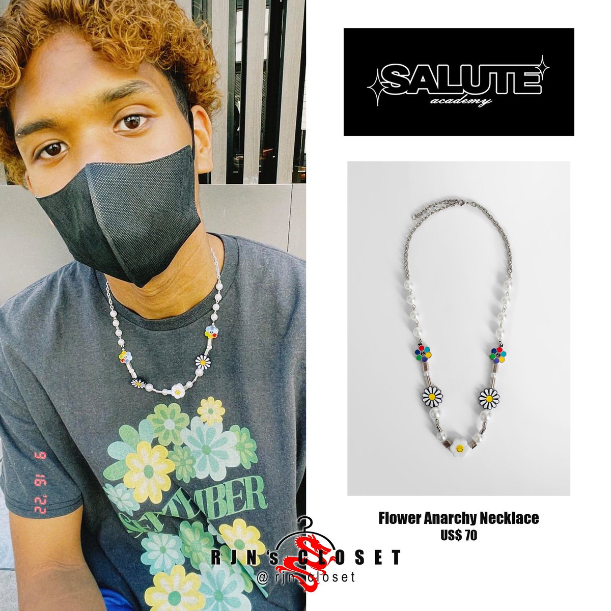 RJN_closet's tweet photo. Go Murayama
📸 goumurayama
SALUTE ACADEMY
Flower Anarchy Necklace (US$ 70)
https://t.co/4Glxv5MZNr
#GoMurayama #村山豪 #RyujinNippon #龍神NIPPON
#rjn_closet https://t.co/zyrYom6hHm