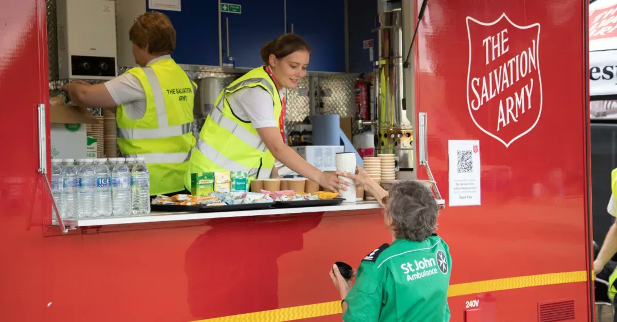 General Brian Peddle on Twitter "RT SalvationistUK Salvation Army