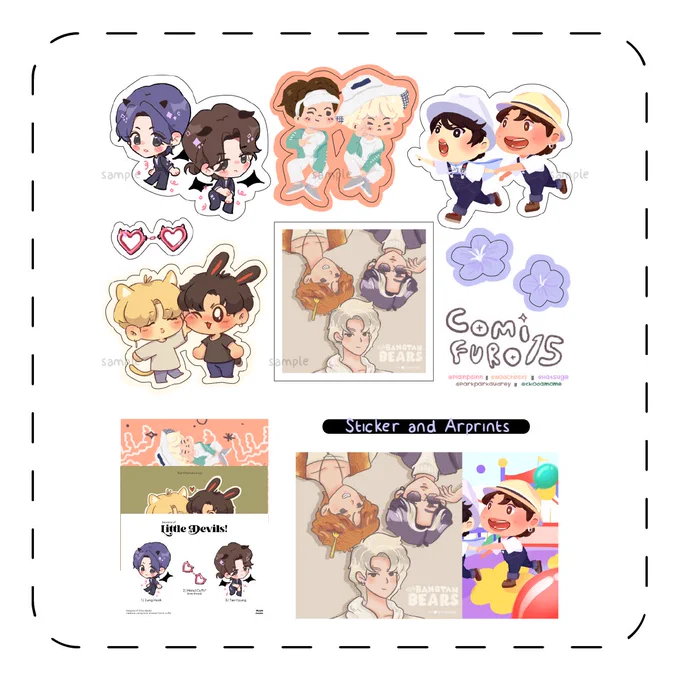 [STAMP EVENT RELAY FOR CF!]Dapatkan Stiker &amp; Artprint GRATIS dengan kumpulkan 5 stamp dari beberapa artist ini saat kalian ke CF ya!Terms and Conditions are in the thread down below! 
