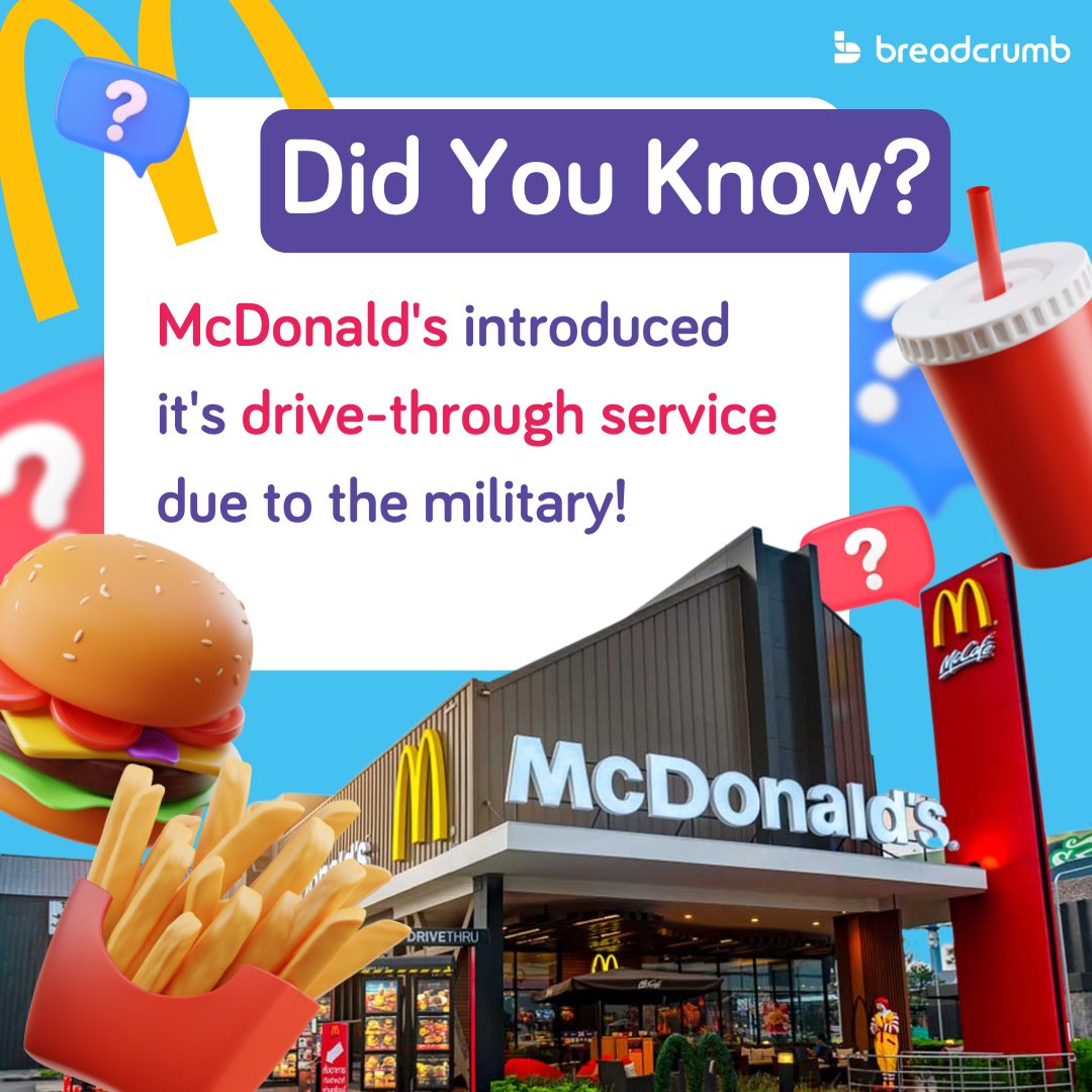 US Military rules forbade the soldiers from wearing their military uniforms in public, and they weren't about to change into civilian clothes just to grab a burger! That's when the restaurant manager David Rich came up with this convenient and simple solution! 
#GrowthMindset